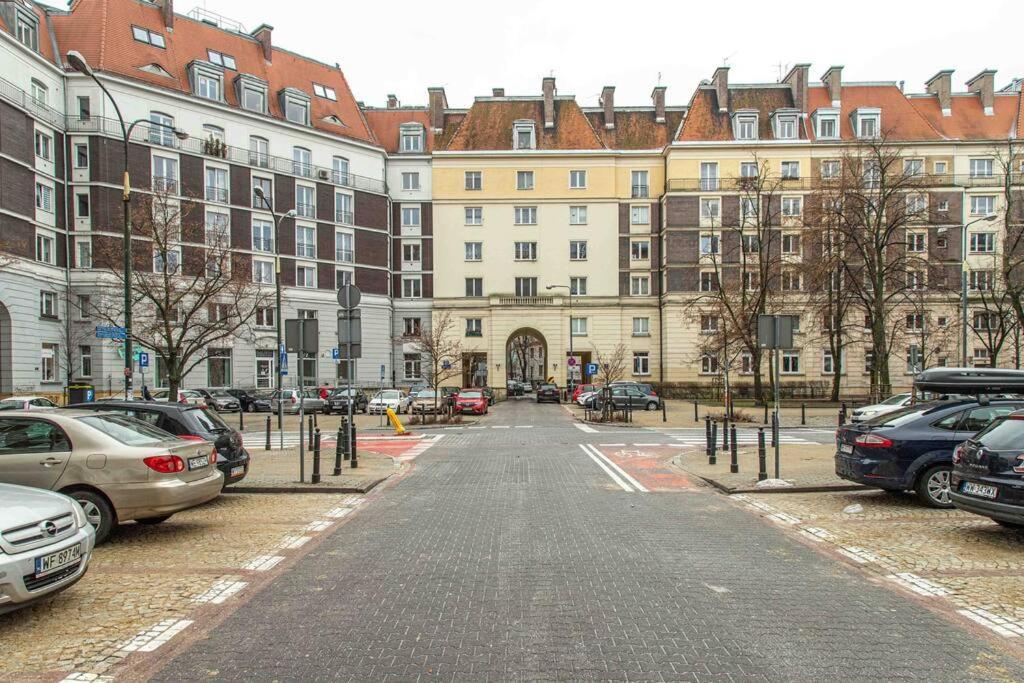 Wyzwolenia Apt , Lazienki Park & Zbawiciela Sq. 2' Warschau Exterior foto